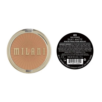Milani Silky Matte Bronzing Powder Sun Kissed 02 0.25oz - Imperfect Container - Image 5