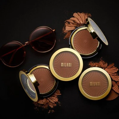 Milani Silky Matte Bronzing Powder Sun Light 01 0.25oz - New - Image 7