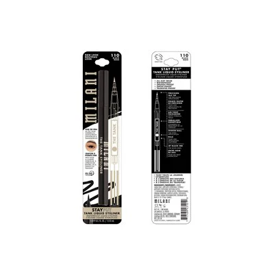 Milani Stay Put Tank Liquid Eyeliner Black 0.019 fl oz - Imperfect Box - Image 6