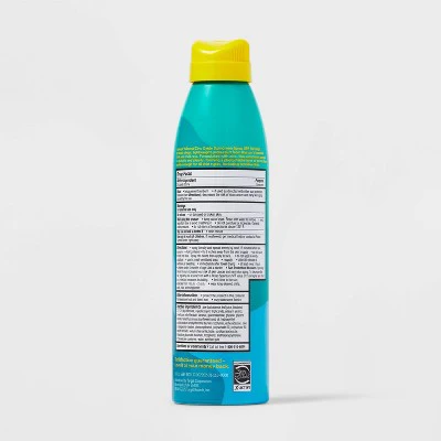 Mineral Sunscreen Continuous Spray SPF 50 5.5oz up&up - Imperfect Container - Image 3
