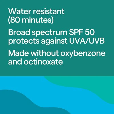 Mineral Sunscreen Lotion SPF 50 5oz up&up - Imperfect Container - Image 4