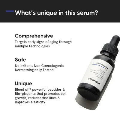 Minimalist Multi-Peptides 10% Face Serum 1 fl oz. - Imperfect Box - Image 4