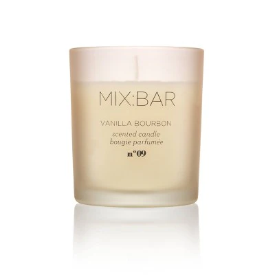MIX:BAR Flame Candles Vanilla Bourbon 7oz - New