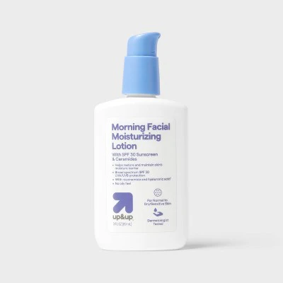 Morning Facial Moisturizing Lotion with Sunscreen SPF 30 3 fl oz up&up - Imperfect Box - Image 3