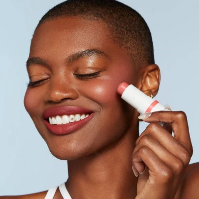 Morphe 2 Perk Up Lip and Cheek Blush Hibiscus Hottie 1.03oz - New - Image 4
