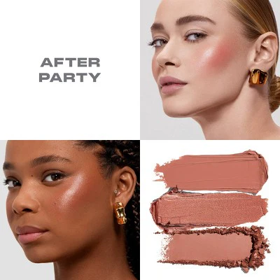 Morphe Cheek Thrills Multi-Finish Face Trio - After Party 10.8g - Imperfect Box - Image 3