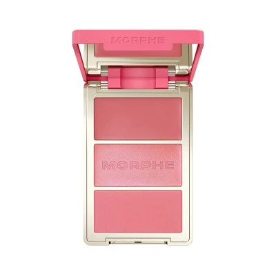 Morphe Cheek Thrills Multi-Finish Face Trio Blind Date 10.8g - Imperfect Box