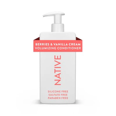 Native Berries; Vanilla Cream Volumizing Conditioner 16.5 fl oz - Imperfect Container