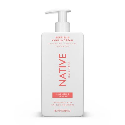 Native Berries; Vanilla Cream Volumizing Shampoo 16.5 fl oz - Imperfect Container - Image 11