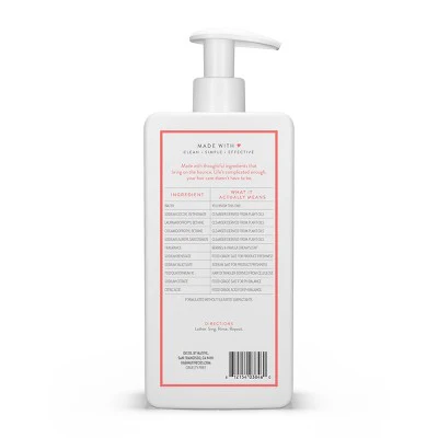 Native Berries; Vanilla Cream Volumizing Shampoo 16.5 fl oz - Imperfect Container - Image 12