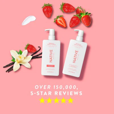 Native Berries; Vanilla Cream Volumizing Shampoo 16.5 fl oz - Imperfect Container - Image 5