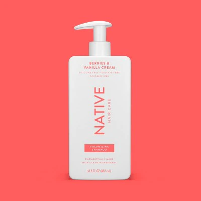 Native Berries; Vanilla Cream Volumizing Shampoo 16.5 fl oz - Imperfect Container - Image 9