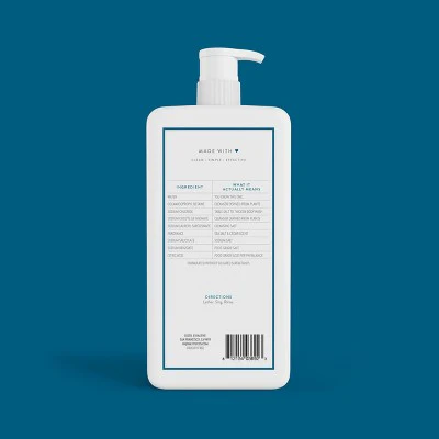 Native Body Wash Sea Salt & Cedar with Pump 36 fl oz - New - Image 2