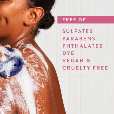 Native Body Wash Vanilla & Cactus Flower Sulfate Free 18 fl oz - Imperfect Container - Image 3