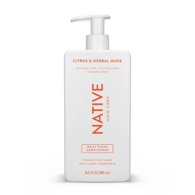 Native Citrus & Herbal Musk Daily Conditioner for Men & Women 16.5 fl oz - Imperfect Container
