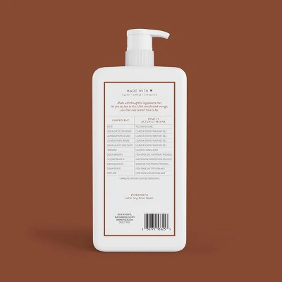 Native Coconut & Vanilla Hair Moisturizing Shampoo 36 fl oz - Imperfect Container - Image 9