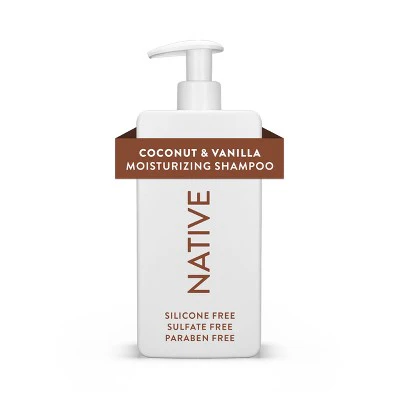 Native Coconut & Vanilla Moisturizing Shampoo 16.5 fl oz - Imperfect Container - Image 11