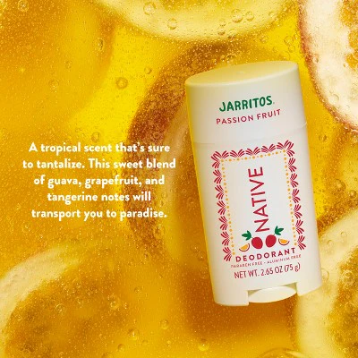 Native Deodorant for Women & Men - Limited Edition Jarritos Passion Fruit 2.65oz - New - Image 6