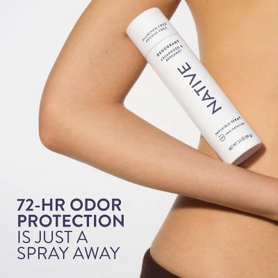 Native Deodorant Spray Cedarwood & Bergamot 3.5oz - Imperfect Container - Image 3