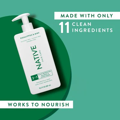Native Eucalyptus & Mint Scalp Refreshing 2-in-1  16.5 fl oz - Imperfect Container - Image 5