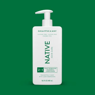 Native Eucalyptus & Mint Scalp Refreshing 2-in-1  16.5 fl oz - Imperfect Container - Image 7