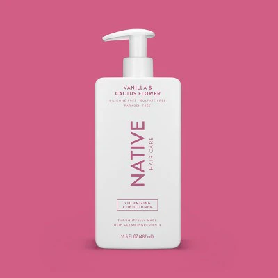Native Fall Seasonal Vanilla Cactus Flower Volumizing Conditioner 16.5 fl oz - New - Image 3