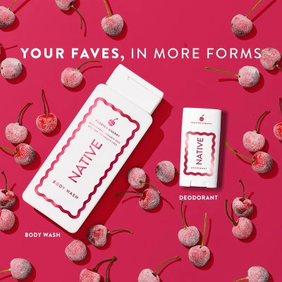 Native Holiday Limited Edition Aluminum-Free Deodorant Frosted Cherry 2.65oz - New - Image 5