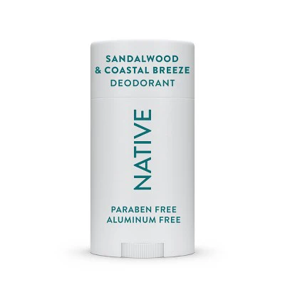 Native Limited Edition Fall Getaway Deodorant Sandalwood & Coastal Breeze 2.65oz - Imperfect Container