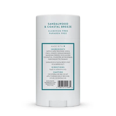 Native Limited Edition Fall Getaway Deodorant Sandalwood & Coastal Breeze 2.65oz - Imperfect Container - Image 8