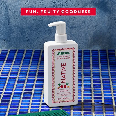 Native Limited Edition Jarritos Passion Fruit Volumizing Conditioner 16.5 fl oz - Imperfect Container - Image 2