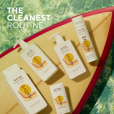 Native Limited Edition Surf Club Deodorant Golden Sunset 2.65 oz - Imperfect Container - Image 6