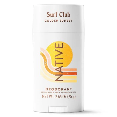 Native Limited Edition Surf Club Deodorant Golden Sunset 2.65 oz - Imperfect Container - Image 8