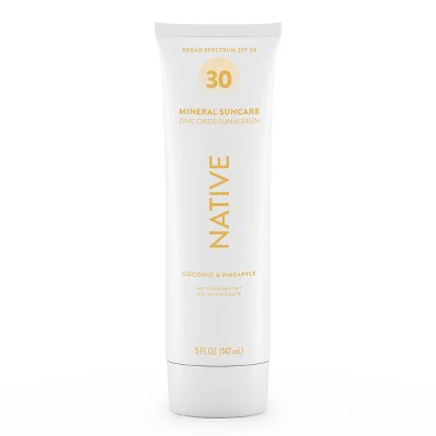 Native Mineral Sunscreen Coconut & Pineapple SPF 30 5 fl oz - Imperfect Container - Image 2