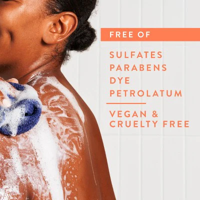 Native Moisturizing Shea Butter 24hr Hydration Body Wash Peach & Orange Blossom 18 fl oz - Imperfect Container - Image 2