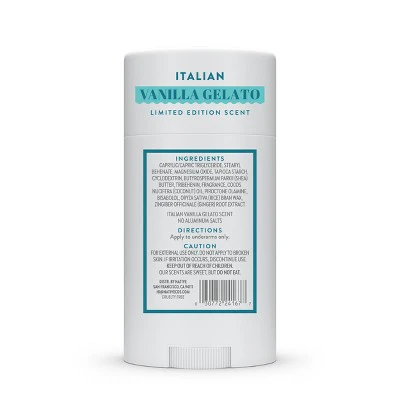 Native Passport Limited Edition Global Flavors Deodorant Italian Vanilla Gelato 2.65 fl oz - Imperfect Container - Image 10