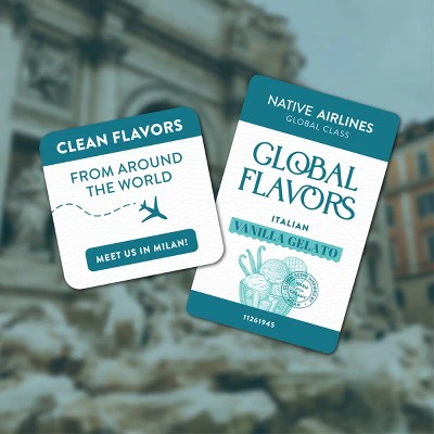Native Passport Limited Edition Global Flavors Deodorant Italian Vanilla Gelato 2.65 fl oz - Imperfect Container - Image 7
