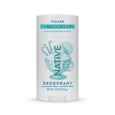 Native Passport Limited Edition Global Flavors Deodorant Italian Vanilla Gelato 2.65 fl oz - Imperfect Container - Image 9