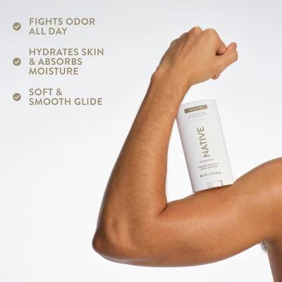 Native Sensitive Men's Deodorant Sandalwood & Shea Butter 3.1 oz - New - Image 7