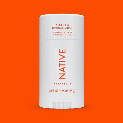 Native Solid Deodorant for Men & Women Citrus & Herbal Musk 2.65oz - Imperfect Container - Image 8
