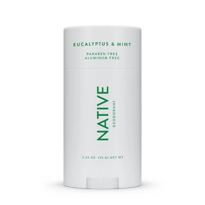 Native Solid Deodorant Eucalyptus & Mint 2.65oz - New