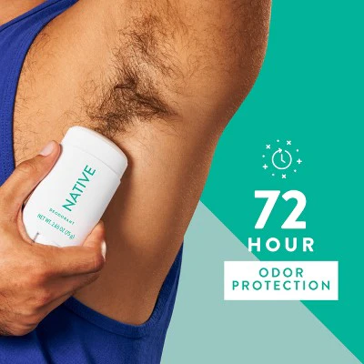 Native Solid Deodorant for Men & Women Palm Leaf & Agave Aluminum Free 2.65oz - New - Image 4