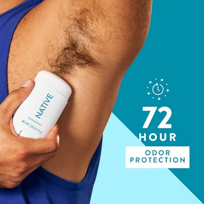 Native Solid Deodorant for Men & Women Ocean & Timber 2.65oz - Imperfect Container - Image 4