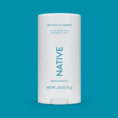 Native Solid Deodorant for Men & Women Ocean & Timber 2.65oz - Imperfect Container - Image 8