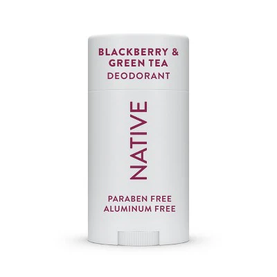 Native Solid Deodorant for Women & Men Blackberry & Green Tea 2.65oz - New