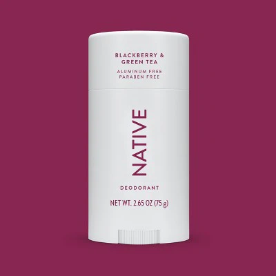 Native Solid Deodorant for Women & Men Blackberry & Green Tea 2.65oz - New - Image 8