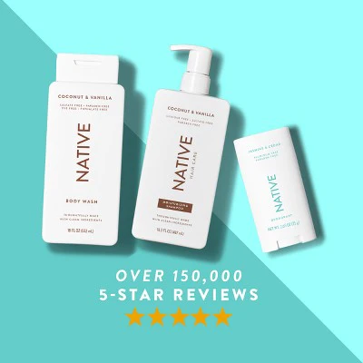 Native Solid Deodorant for Women & Men Jasmine & Cedar  Aluminum-Free 2.65oz  - New - Image 6