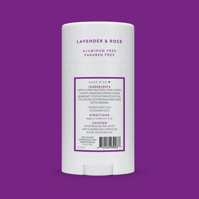 Native Solid Deodorant Lavender & Rose 2.65oz - New - Image 9