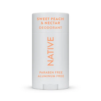 Native Solid Deodorant Sweet Peach & Nectar 2.65oz - Imperfect Container