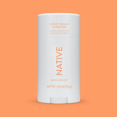Native Solid Deodorant Sweet Peach & Nectar 2.65oz - Imperfect Container - Image 8