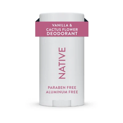 Native Solid Deodorant for Women & Men - Vanilla & Cactus Flower 2.65oz - Imperfect Container - Image 10